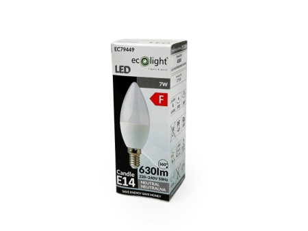 Żarówka LED CANDLE E14 7W 4000K - karton.jpg
