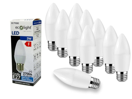 10x Żarówka LED CANDLE E27 3W 6000K.jpg