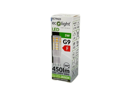 Żarówka LED G9 5W 3000K - karton.jpg