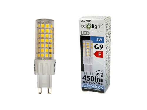 Przejdź do produktu Żarówka LED G9 5W 6500K
