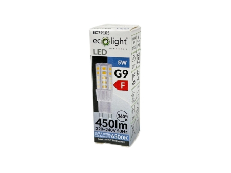 Żarówka LED G9 5W 6000K - karton.jpg