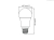 Żarówka LED CLASSIC E27 10W RGB CCT Wifi tuya - wymiary.jpg