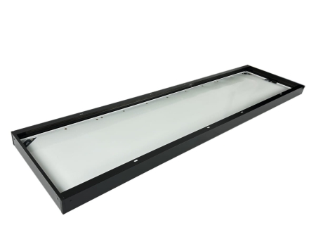 Ramka natynkowa do paneli LED 120x30 Czarna - dol.jpg