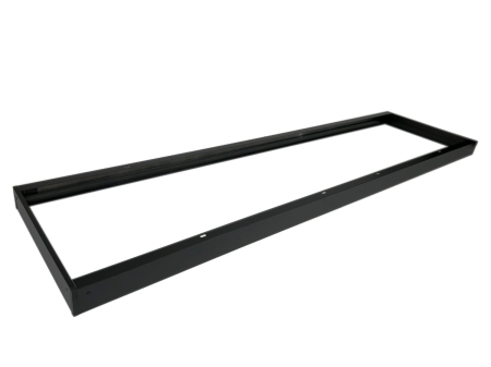 Ramka natynkowa do paneli LED 120x30 Czarna - full.jpg