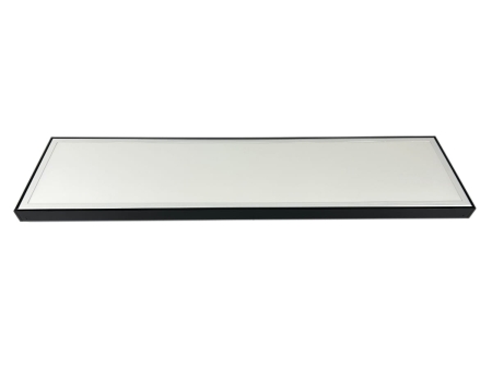 Ramka natynkowa do paneli LED 120x30 Czarna - gora.jpg