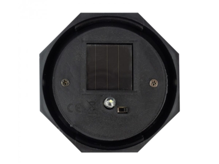 Solarny Słupek Ogrodowy LED SSO-5 okrągły klosz - solar.jpg
