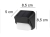 Solarna Lampa Elewacyjna LED SOE-6 - wymiary.jpg
