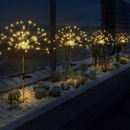 Lampa solarna LED ogrodowa wbijana dmuchawiec 84cm - wizualizacja.JPG