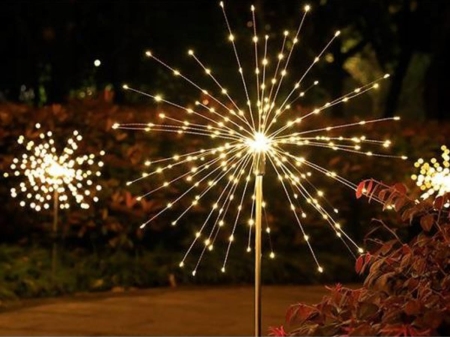 Lampa solarna LED ogrodowa wbijana dmuchawiec 84cm - wizualizacja2.JPG