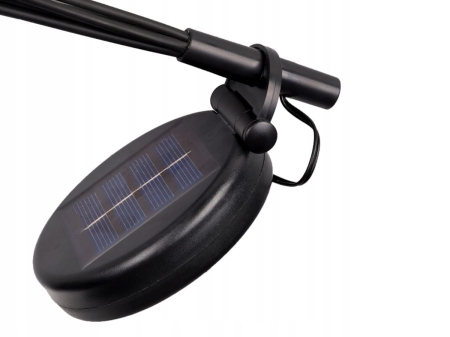 Lampa solarna LED ogrodowa wbijana x10 LED 73cm - solar.JPG