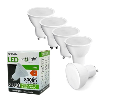 5x Zarowka LED GU10 10W 3000K.jpg