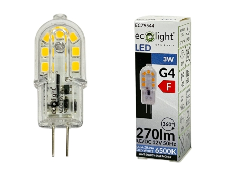 Zarowka LED G4 3W 12V ACDC 6000K gl.jpg