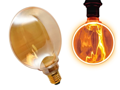 Przejdź do produktu Żarówka SERIA ZERO 4W 200lm E27 G130 Amber
