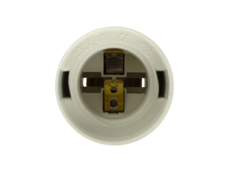 Gniazdo plastikowe oprawka E27 z zawieszką Białe_4.jpg