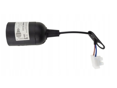 Gniazdo plastikowe oprawka E27 z zawieszką Czarne.jpg