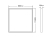 Panel podtynkowy LED 60x60 Almach IP65 40W 4000K - wymiary+ramka.jpg