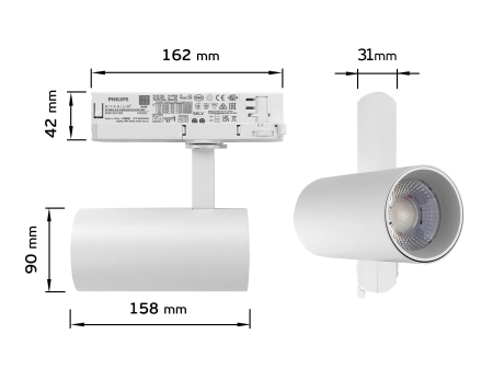 Lampa Szynowa LED Ascela 4000K Biała 3F -- wymiary2.jpg