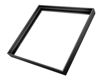 Ramka natynkowa do paneli LED 60x60 6.3cm metal Czarna -- 04.jpg