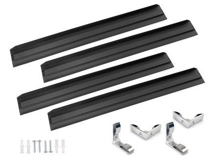Ramka natynkowa do paneli LED 60x60 6.3cm metal Czarna -- 02.jpg
