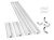 Ramka natynkowa do paneli LED 120x30 6.3cm metal -- 02.jpg
