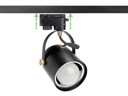 Lampa szynowa na żarówkę E27 1F czarna -- 06.jpg