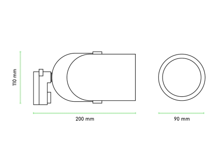 Lampa szynowa na żarówkę E27 1F czarna -- wymiary.jpg