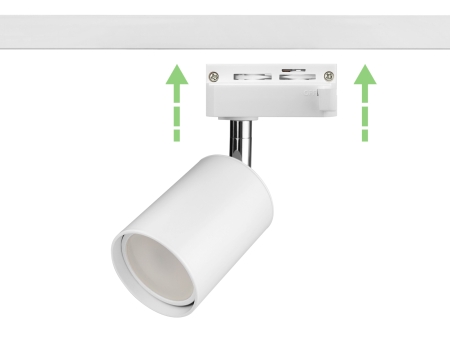 Lampa szynowa na żarówkę GU10 1F BIAŁA -- 05.jpg