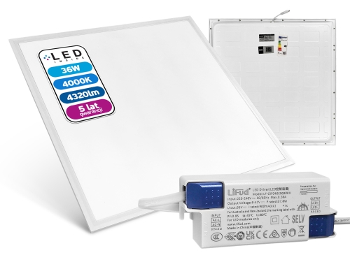 Przejdź do produktu Panel podtynkowy LED 60x60 Almach 120 36W 4000K