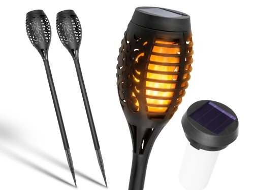 Przejdź do produktu 2x Słupek ogrodowy Solar LED SPARKLE G2 1600K IP44