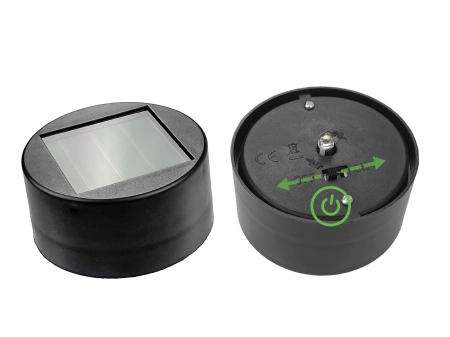 Słupek ogrodowy Solar LED AURORA ROUND 4000K IP44 -- 04.jpg