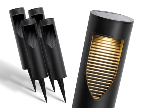 Przejdź do produktu 4x Słupek ogrodowy solarny LED SSO-3 4000K