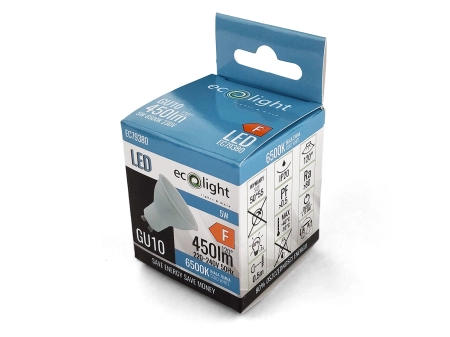 Żarówka LED GU10 5W ~ 40W 6500K BIAŁA Zimna -- 02.jpg