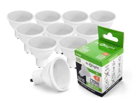Żarówka LED GU10 8W ~ 60W 3000K BIAŁA Ciepła -- 01-10.jpg