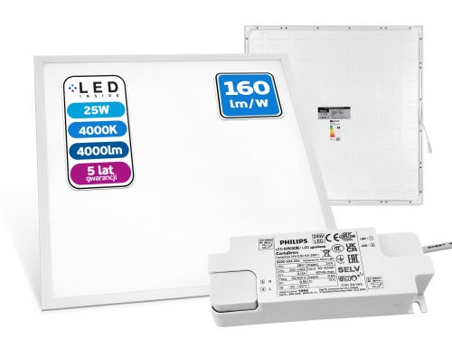 Przejdź do produktu Panel Podtynkowy LED 60x60 Almach 160 25W 4000K