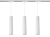 3x Lampa szynowa wiszaca 30cm GU10 Biala 1F.jpg