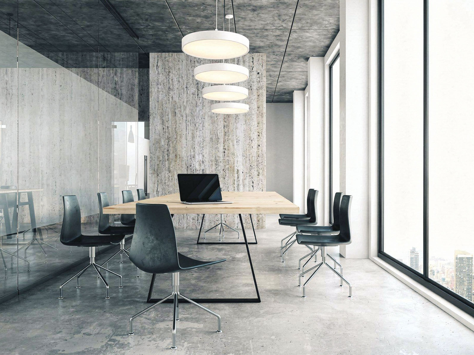 Wizualizacja Plafon LED Polari 20/30W 3000/4000/5700K