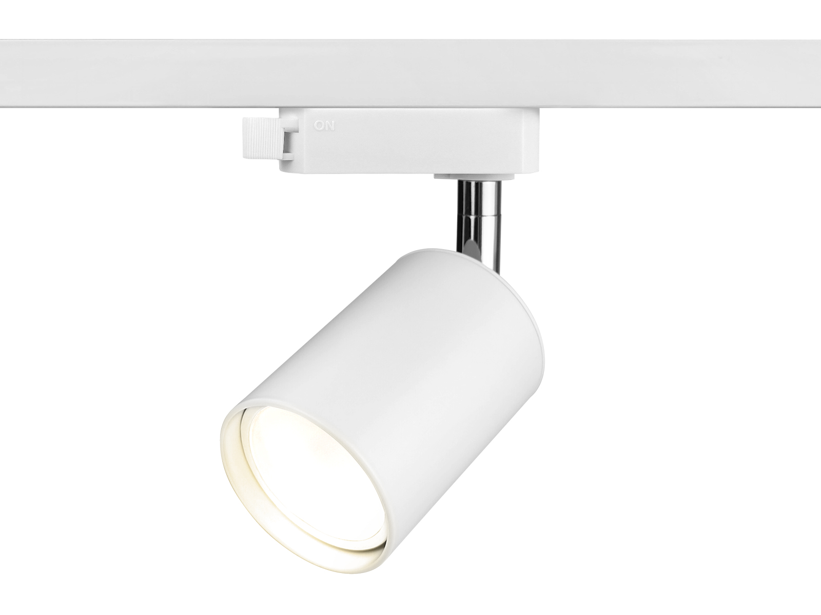 Lampa szynowa na żarówkę GU10 1F BIAŁA -- 01.jpg