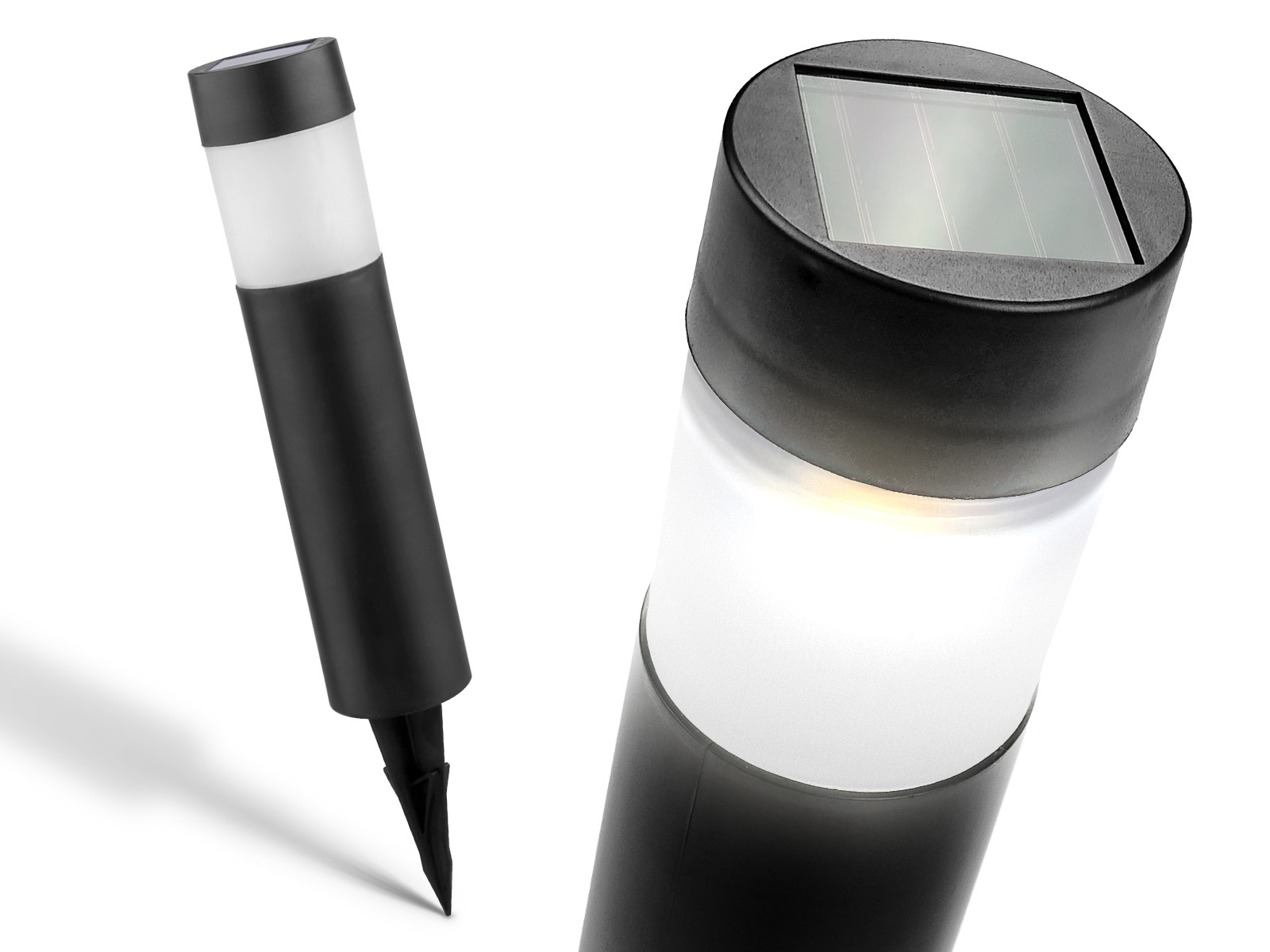 Słupek ogrodowy Solar LED AURORA ROUND 4000K IP44 -- 01.jpg