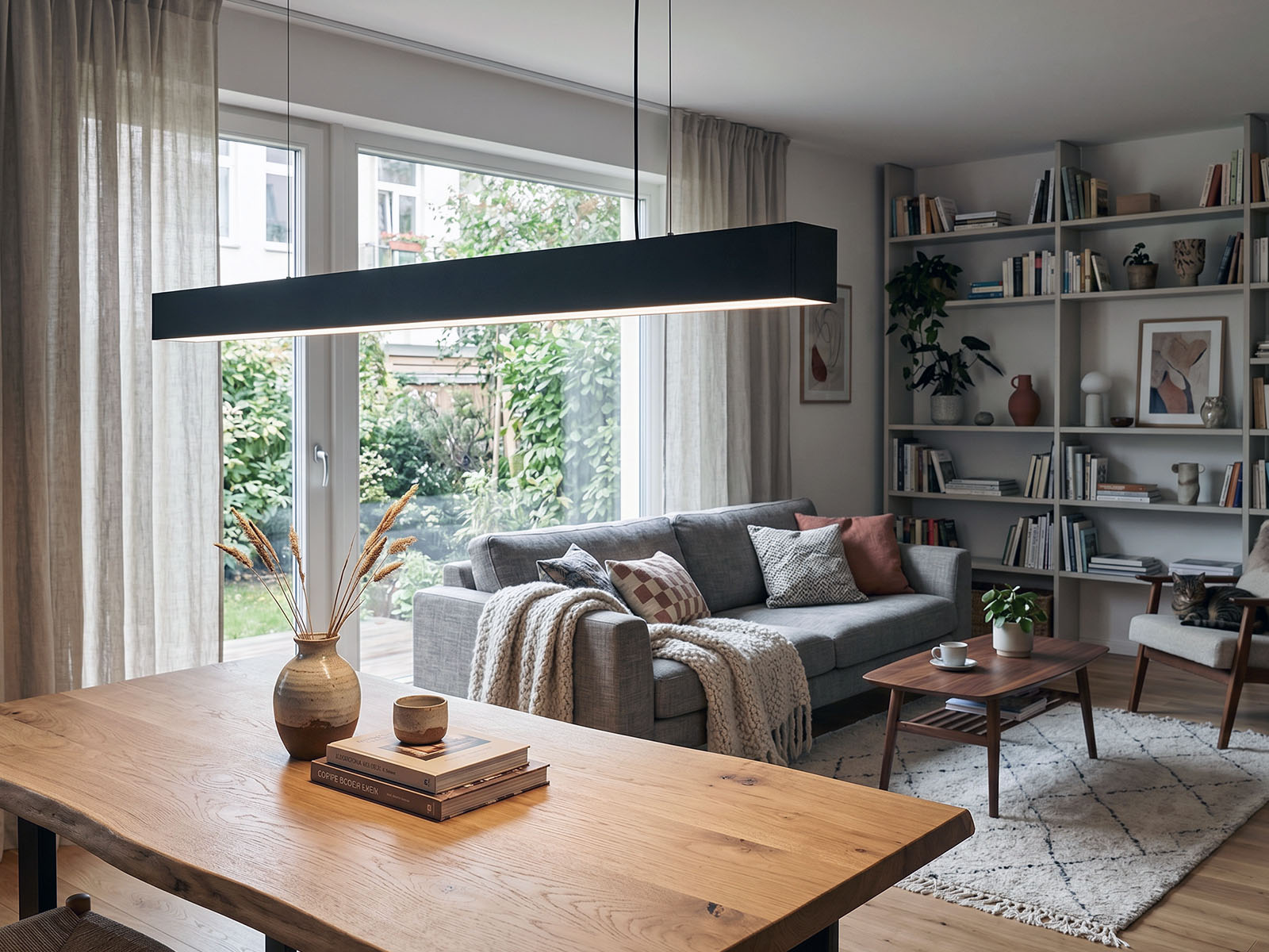 Lampa liniowa Schedar HL 30W 120cm 4000K Czarna -- wiz04.jpg